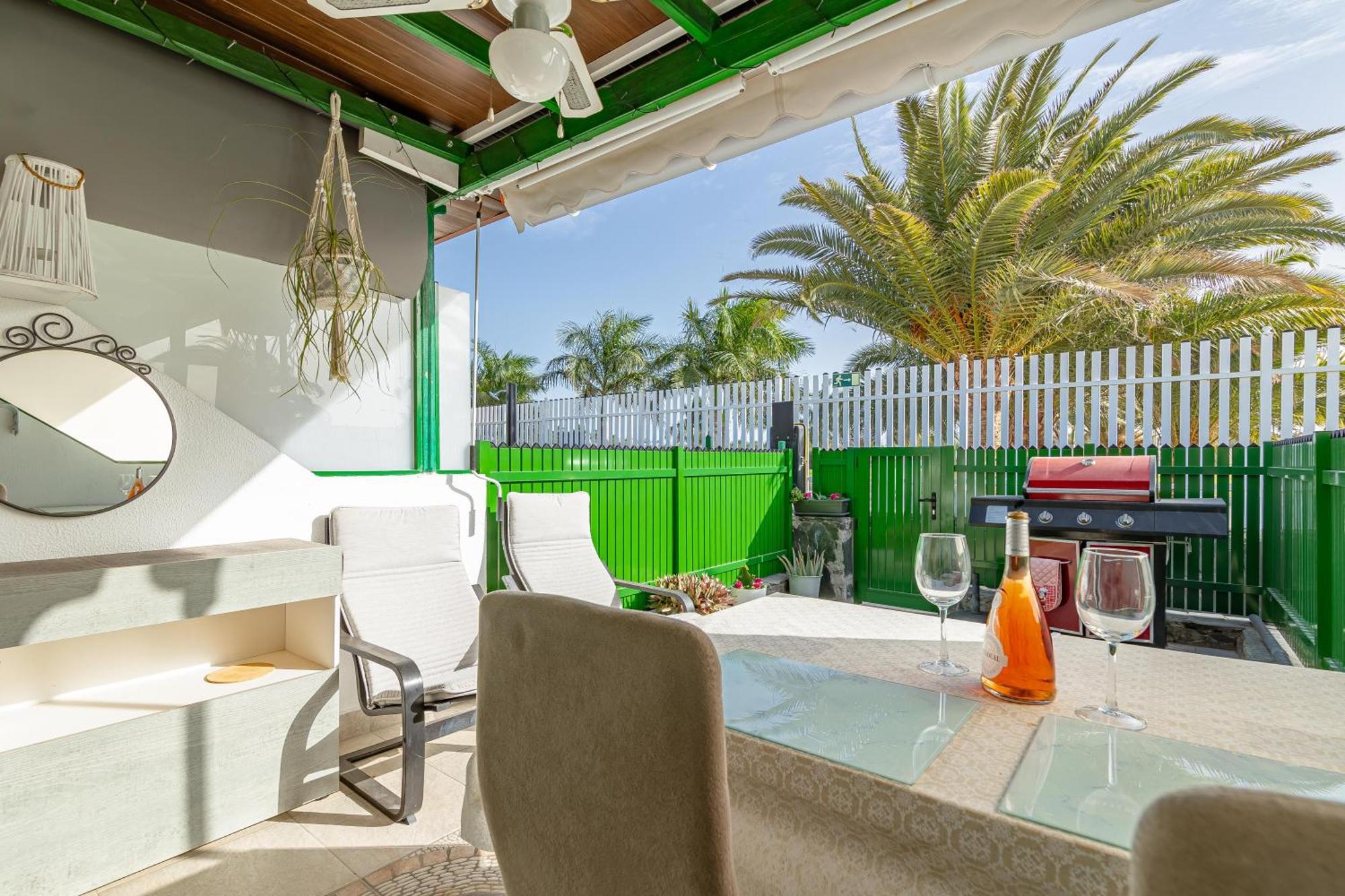 Andrea'S Bungalow, Garden, Barbecue And Pool! San Bartolomé المظهر الخارجي الصورة
